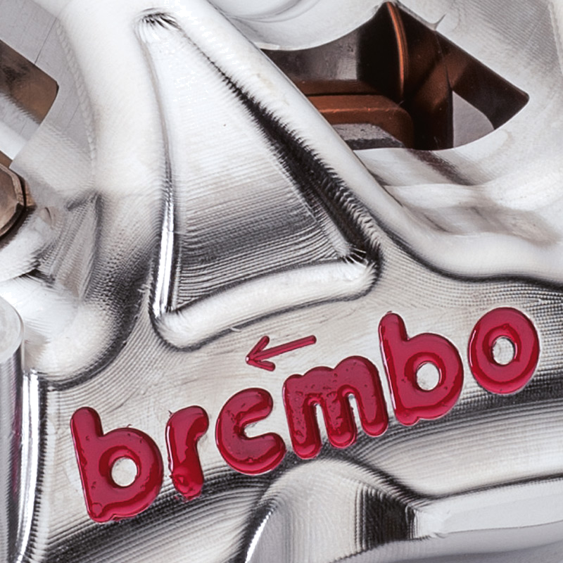 Brembo, BREMBO GP4-RX CNC-BILLET-BREMSSATTEL-SATZ, RADSTAND 100 mm, 108 mm, 130 mm