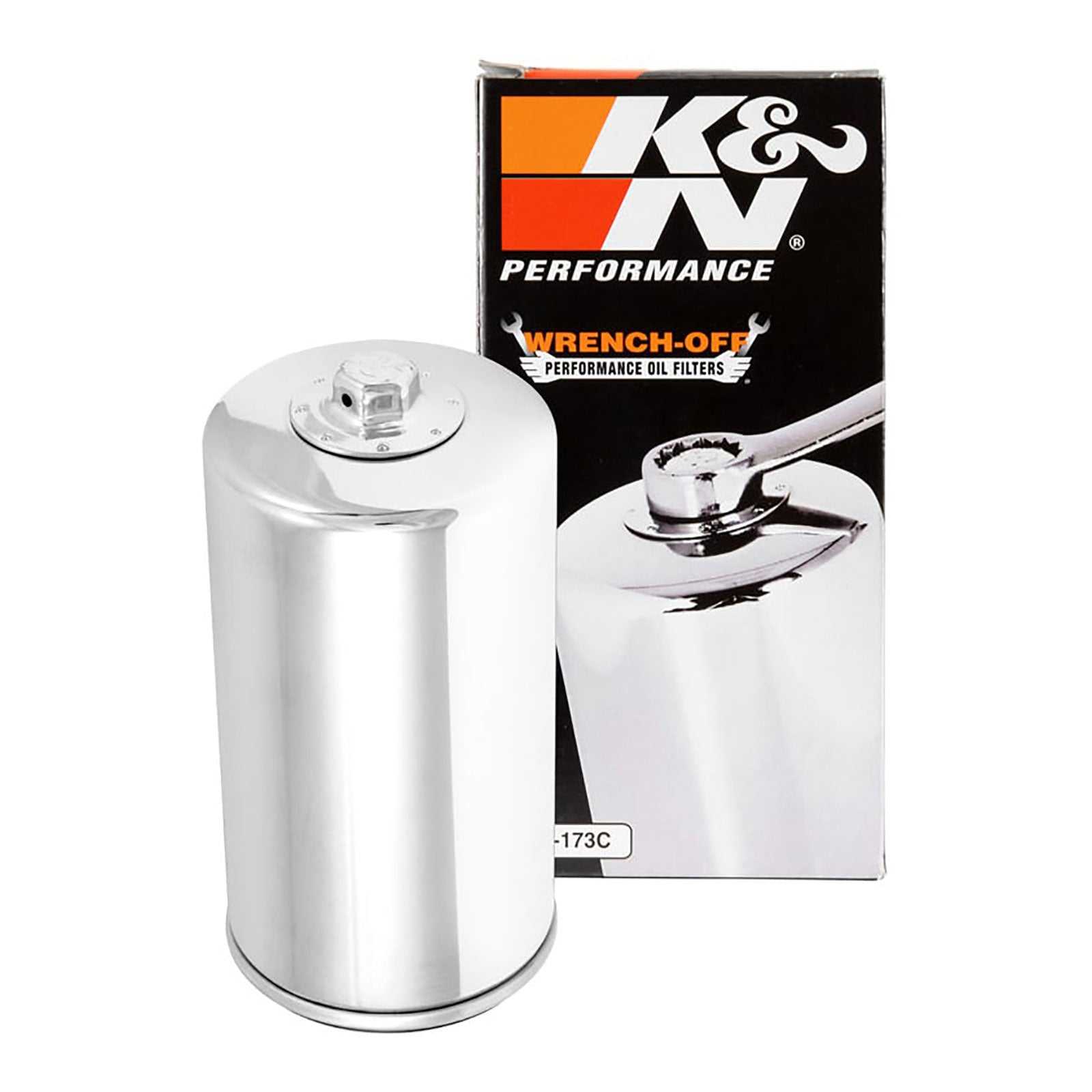 K&N, K&N Ölfilter – Chrom (HF173)