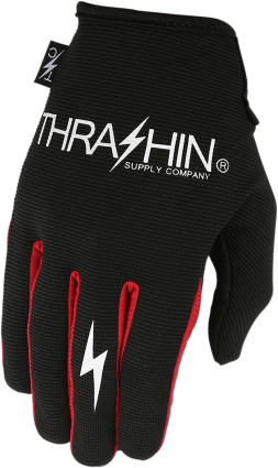 Thrashin-Versorgung, Thrashin Supply Stealth Handschuh Schwarz/Rot